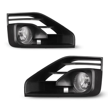 Winjet Fog Light - Clear Wiring Kit Included CFWJ-0566-C
